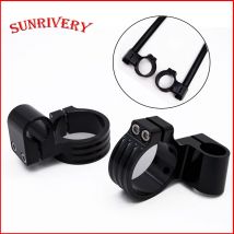 Universal Motorcycle 7/8"22mm Raised Handlebar Clamp 31-55MM Adjustable Handlebar Clip-Ons Fork Motorcycle Accessories