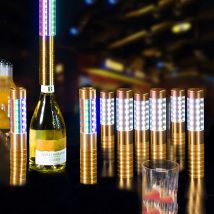 Bastoncini flash a LED ricaricabili Atmosfera Bottiglia di vino champagne Servizio Sparkler per VIP Nightclub KTV Bar Strobe Baton Flash Rod