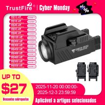 Trustfire GM23 linterna Led táctica 800LM luces de liberación rápida recargables por USB para GL y riel Picatinny de 20mm Tauru TX2