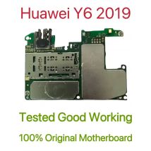 Global Version Original Unlocked Motherboard for Huawei Y6 2019 Tested Circuit Plate Main Logic Board for Huawei Y6 2019