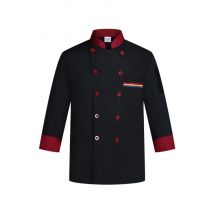 Chef Jacket Man Western Resuarant Cook Jacket Food Service Cooking Clothes Tops Pizzaiolo Chef Uniform Bakery Cafe Work Wear