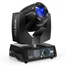 U'King 230 W Beam 7R Moving Head Bühnenlicht 16CH DMX512 Sound aktiviert 16 Gobos Effektbeleuchtung für DJ Konzert Party Nachtclub