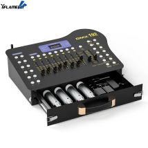 Yiflamefly Black Grand Console Operatore DMX e MIDI Controller luce a 192 canali per concerti dal vivo KTV DJ Club