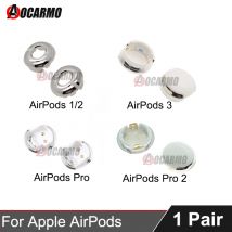 Für Apple AirPods 1 2 3 Pro Pro2 Kopfhörer Bodenabdeckung Ladeanschluss mit Metallkontaktstück Reparatur-Ersatzteil
