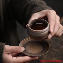 Japanische Art Keramik Kaffeetasse Porzellan persönliche einzelne Keramik Tee tassen Trink geschirr Wein becher Wasser becher Geschenk Großhandel