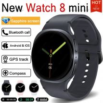 New Bluetooth Call Smart Watch 8 mini Men's GPS Motion Track AI Voice Assistant Health Monitoring AMOLED HD Screen Smartwatches