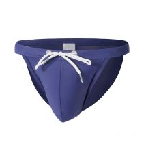 New swimming trunks slender waist men's swimming trunks foreign trade triangle swimsuit European and American new fashion D101