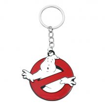 Portachiavi Ghostbusters Rosso, Portachiavi Death Squads, Gioielli Unisex, Chaveiro per Donne e Uomini