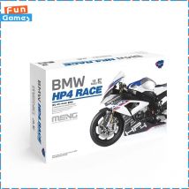 BMW 1/9 Assembly Racing Motorcycle Model Meng Hp4 Mt-004s Pre Colored Ornament Custom Collectible Children Birthday Gift