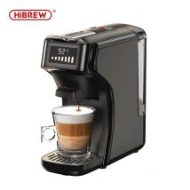 HiBREW 6in1 Capsule Coffee Machine Hot/Cold Multiple Espresso Cafetera Cappuccino Coffee Maker Dolce Gusto Nespresso Powder H1B