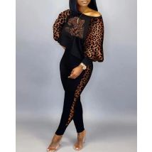 2024 neue Herbst frauen Lange-Ärmeln Rundhals Off-Schulter Mode Lässig Anzug Hosen Set Frau Koordinierte hosen Sets