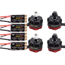 RS2205 2205 2300KV CW CCW Bürstenlosen Motor + LittleBee 30A BLHeli_S ESC für FPV RC Racing Drone Mars II QAV-R 220mm 250mm