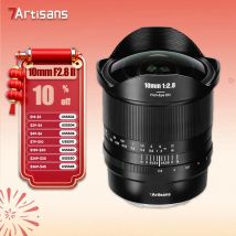 7artisans 10mm F2.8 II Full Frame Ultra-wide Angle Fisheye Lens for Humanities Photography with Sony E Nikon Z Canon RF L A7RIII