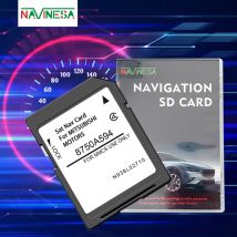 Per Mitsubishi Outlander ASX Lancer Pajero L200 8750A594 Navigazione SD Scheda GPS Europa Regno Unito Mappa Spedizione gratuita con adesivo antiappannamento