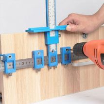 Einstellbare Schrank-Hardware-Vorrichtung, Werkzeug, Stanz-Locator, Bohrer-Schablonenführung, Installation von Griffen, Knöpfen an Türen und Schubladen