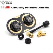 Ahorn Drahtlose Aktualisiert 11dBi Zirkular Polarisierte Maple Leaf Antenne SMA EV200D Fatshark SKYZONE 5500-5800MHz FPV RC Drohnen