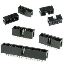 10 stücke Leiterplatte stecker dc3 6/8/10/14/16/20/26/34/40/50p 2.54mm Abstand Stecker buchse zweireihig gerade IDC-Box-Header Dip-Anschluss