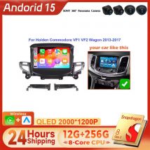 Car Stereo Radio Head Unit Wireless Apple 9'' For Holden VF Commodore 2013-2017 Carplay Android 15 Auto GPS Multimedia Player