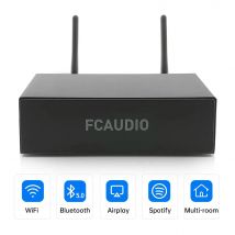 WR30 WiFi e aptX HD Bluetooth 5.0 Preamplificatore HiFi con ESS9023DAC AKM ADC Multiroom Airplay Tidal DLNA QPLAY UPNP Coassiale Opti