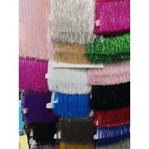 Castello di cristallo 15 cm 30 cm Taglio decorativo con strass Abiti Strass Abiti da ballo in pizzo Perline di vetro Trim Nappa Frange