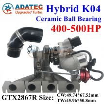 K04 064 Hybrid Turbo Upgrade für Audi EA888 S1 S3 TT S Seat Leon 2.0 TFSI (8P/PA) BHZ 20 53049880064   Turbolader 06F 145702 C