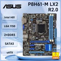 Muslimasus P8H61-M LX2 R2.0 Motherbaord LGA 1155 supporto i3-2130 2120 2400 3245 2400 3770 cpu Micro