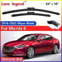 Auto Wischer Front Wischer Klingen Für Mazda 6 Mazda6 2018 - 2023 Windschutzscheibe Windschutzscheibe Sauber Fenster Auto Regen Pinsel 24 "+ 18"