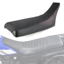 Für Yamaha TW200 TW200 1987-2024 Motorrad Gestreiften Grip Greifer Sitzbezug PVC Leder Wasserdichte Sitz Sattel Kissen Abdeckung