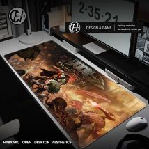 HD D-Doom Mousepad, großes Gaming-Mauspad, LockEdge, verdickte Computer-Tastatur, Tisch, Schreibtischunterlage
