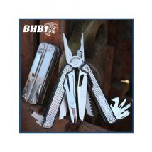 BHBT 25 in 1 Multitool Pliers EDC Pocket Knife Portable Outdoor Camping Survival Multi Functional Hand Tool with Bits