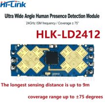 Hi-Link HLK-LD2412 24G LD2410C Human Presence and Motion Sensor Long Distance and Larger Angle Radar FMCW Ranging Module