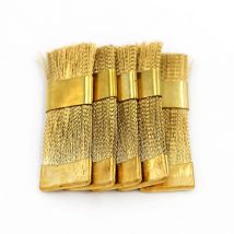 Nail Art 1Pc Punte da trapano per unghie Spazzola per pulizia Spazzole in filo di rame per trapani elettrici per manicure Brusher Strumento pulito