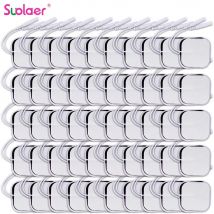 Decine Elettrodi EMS Cuscinetti Toppa da massaggio sostitutiva autoadesiva in tessuto non tessuto per massaggiatore corpo elettrostimolatore muscolare