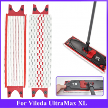 Nakładki do mopa podłogowego z mikrofibry do Vileda UltraMax XL płaska ściereczka do mopa wielokrotnego użytku wymiana szybkoschnąca można prać w pralce