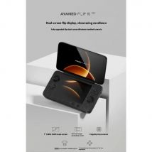 AYANEO Flip 1S DS Flip Spielkonsole 7" 1080P 144Hz OLED-Bildschirm Tragbare Handkonsole HX370 8840U Dual-Bildschirme Spielmaschine