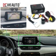 Cámara de visión trasera automática VKAUTO para Mazda 6 Atenza GJ GL sedan 2015 ~ 2025 kit para mazda conectar agregar cámara de marcha atrás HD CCD de respaldo