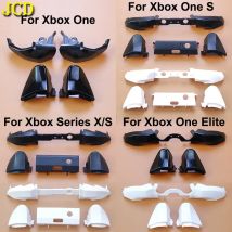 JCD RB LB Supporto barra centrale paraurti LT RT Kit mod pulsante trigger spalla per controller Xbox One Series SX Slim Elite