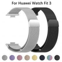 Cinturino ad anello milanese per Huawei Watch Fit 4 3 4Pro Pro Band Bracciale con cintura in acciaio inossidabile Correa magnetico Huawei fit4 Accessori