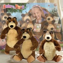 MashaBear bambola peluche ragazza regalo di compleanno per bambini cuscino orso di peluche