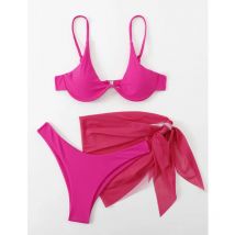 2026 Sexy Bikinis Weibliche Badeanzüge Damen Dreiteilige Badebekleidung Strand Badebekleidung Badeanzüge Brasilianisches Bikini Set Pool Badende