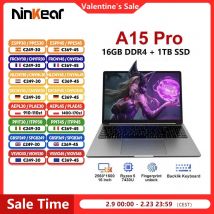 Ninkear A15 Pro Laptop 16GB 1TB AMD Ryzen ™   5 5625U 16 Zoll 120Hz 2560*1600 Display-Bildschirm Fingerabdruck-Entsperrung Notebook-Computer