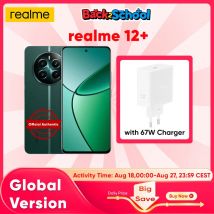 Realme 12 Plus Smartphone MediaTek Dimensity 7050 5G 6,67 ''120Hz Pantalla OLED ultrasuave Cámara Sony de 50MP 67W SUPERVOOC NFC