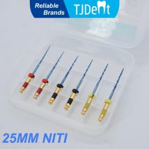 TJDent Orthdent Dentale Alternativo Blu Lime Endodontiche NITI G-One Motore Uso A Calore Attivato 25mm Strumenti per Strumenti di Odontoiatria