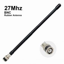 BNC 27Mhz HT Handheld CB Radio Flexible Rubber Antenna for Cobra Midland Uniden Anytone CB Band Portable Two Way Radio