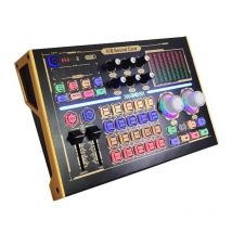 GAX-N8 Professionelle Aufnahme Soundkarte PC Handy Live Broadcast Soundkarte Mixer Set Unterstützung 48V Mikrofon PhPodcast Ausrüstung