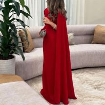Sexy Asymmetrische Aushöhlen Party Kleid Frauen Neue Band Langarm Abendkleid Elegante Langarm Volle Länge Gala Kleid