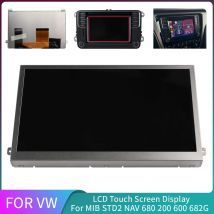 TDO-WVGA0633F00045 Ersatz-LCD-Bildschirm für VW MIB STD2 Discovery 6,5 Zoll 6,33 Zoll für VW MIB200 682 684 680 Zentralsteuerung