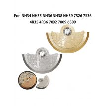 Modifizierte oszillierende Gewichtsrotoren der NH-Serie für mechanisches Uhrwerk NH34, NH35, NH36, Blau/Gold/Schwarz/Silber/Roségold-Hämmer