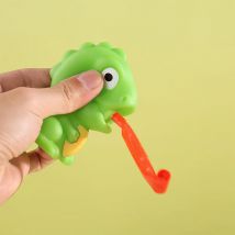Kinder Kreative Dekompression Zappeln Spielzeug Prise Frosch Dinosaurier Kleben Zunge Heraus Entlasten Stress Spielzeug Weihnachten Geschenke Für Kinder