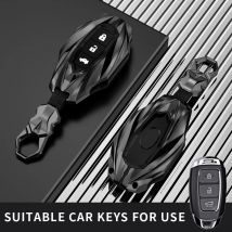 Passend für Hyundai Autoschlüsseletui mit Kettenblattgehäuse I30 IX25 Ix35 KONA Encino Solaris Azera Grandeur Ig Accent Santa Fe P